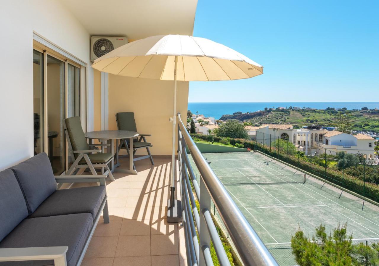 Bnb Homes Ocean View Apartment With Relax Terrace, 2 Swimming Pools & Tennis Court Albufeira Bagian luar foto