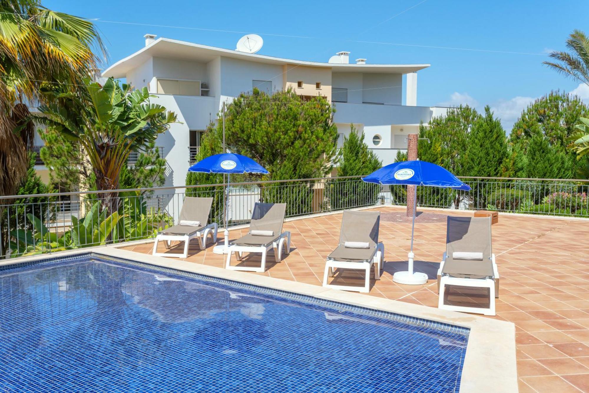 Bnb Homes Ocean View Apartment With Relax Terrace, 2 Swimming Pools & Tennis Court Albufeira Bagian luar foto